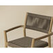 Kavala Natural Outdoor Stackable Dining Armchair, Set Of 2